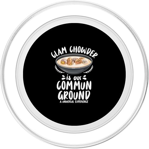 Miniatura 8 de Clam Chowder is our commun ground - Clam Chowder PopSockets Swappable PopGrip