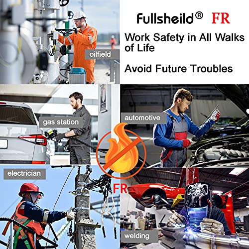 Fullsheild 2Pack Full Face Mask Men Women Fr Welding Hood Cotton Balaclava Flame Resistant Hard Hat Liner Neck Cover Windproof For Welder Firefighter Gear Motorcycle Navy One Size #TOP4