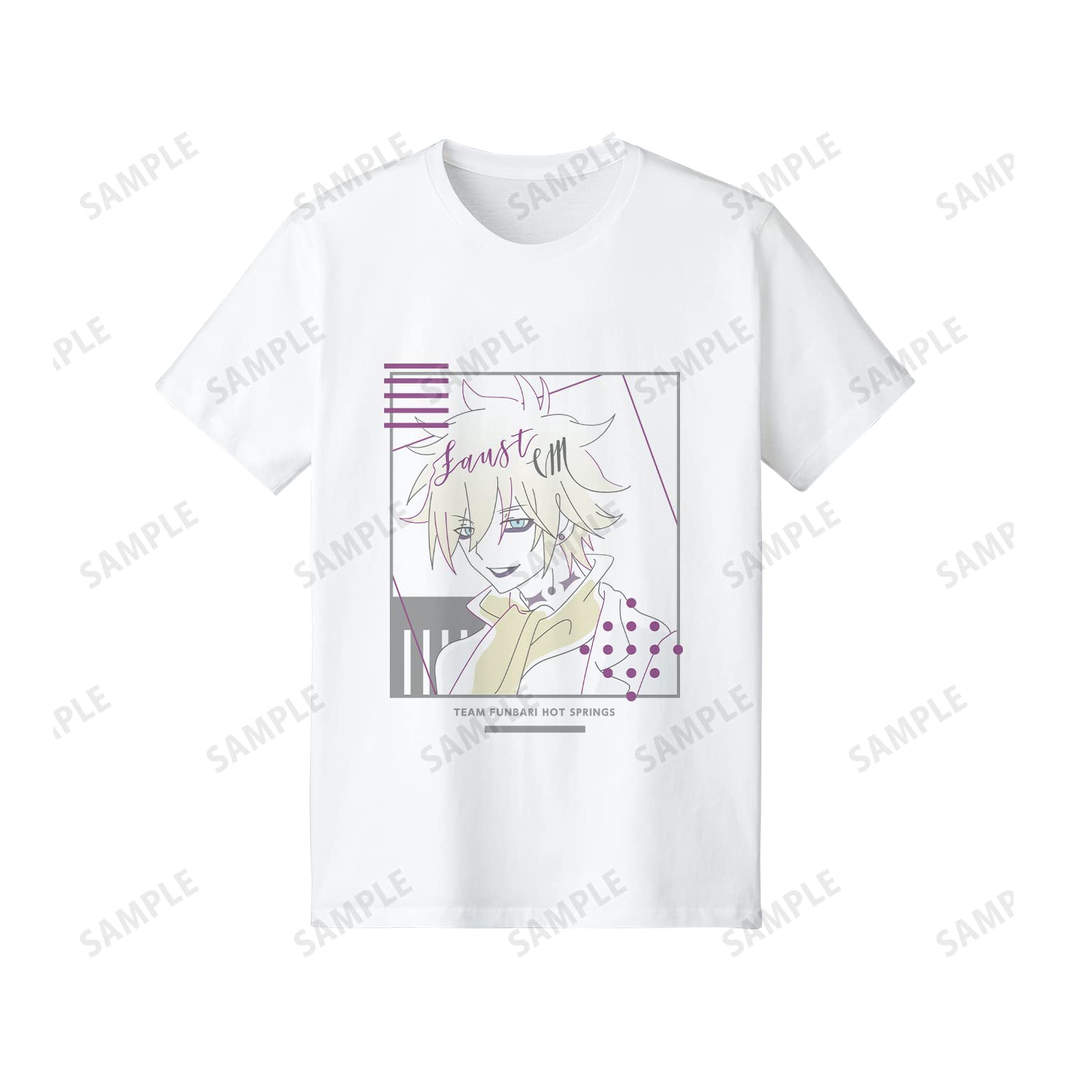 arma biancaShaman King Faust8 Lette-Graph T-Shirt Mens