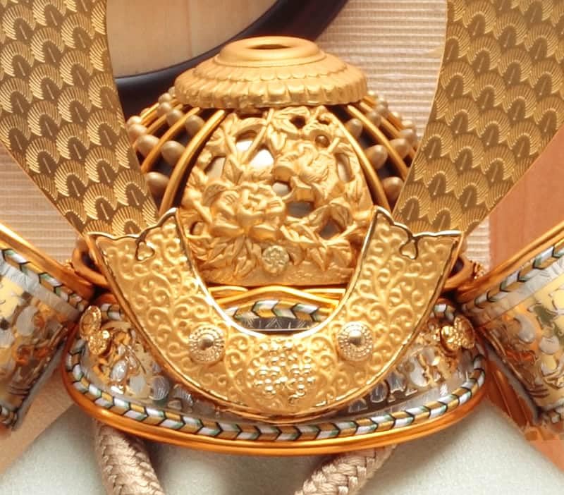 久月　利光作　兜飾り　美品 3_000000000841.jpg?1678209906