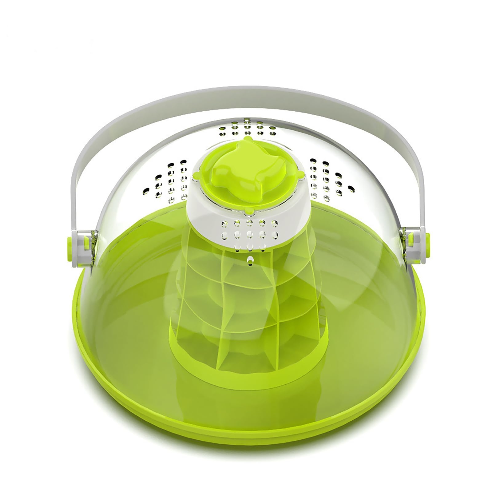 Multifunktionale Schnecken-Beobachtungs- und Zuchtbox, pädagogischer Lebensraum für Kinder, 23 x 19,5 x 13,5 cm, ABS- und PC-Material, leicht zu reinigen, gut belüftet, geeignet für Seidenraupen - 2