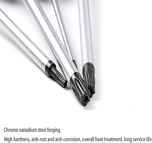 Miniatura 6 de Buspoll Torx - Juego de destornilladores T6 T8 T9 T10 Star destornillador adecuado para reparación de teléfonos celularesMaccomputadoras