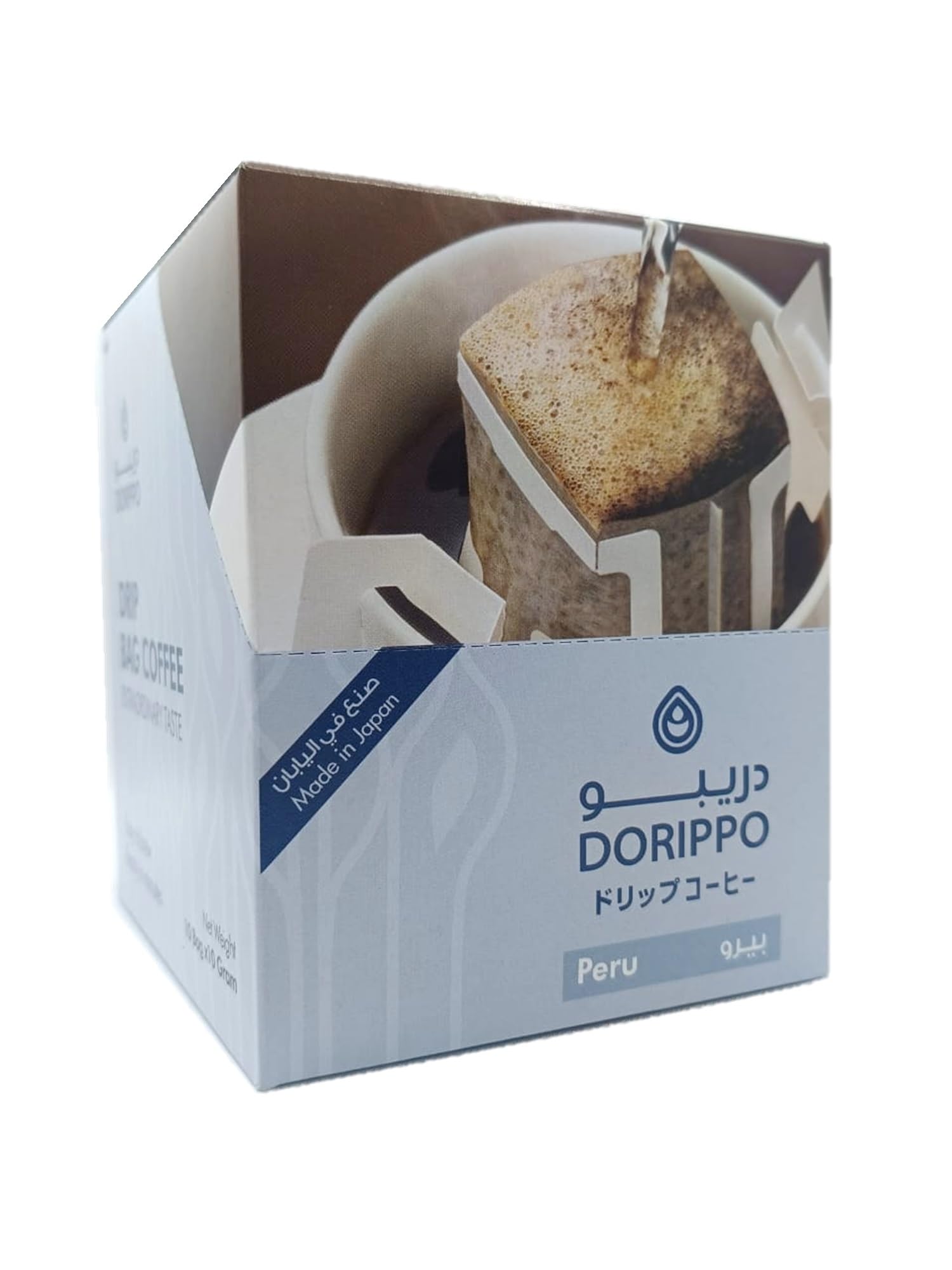 Dorippoo Drip Bag Coffee Peru, Made In Japan, 10 Sachets