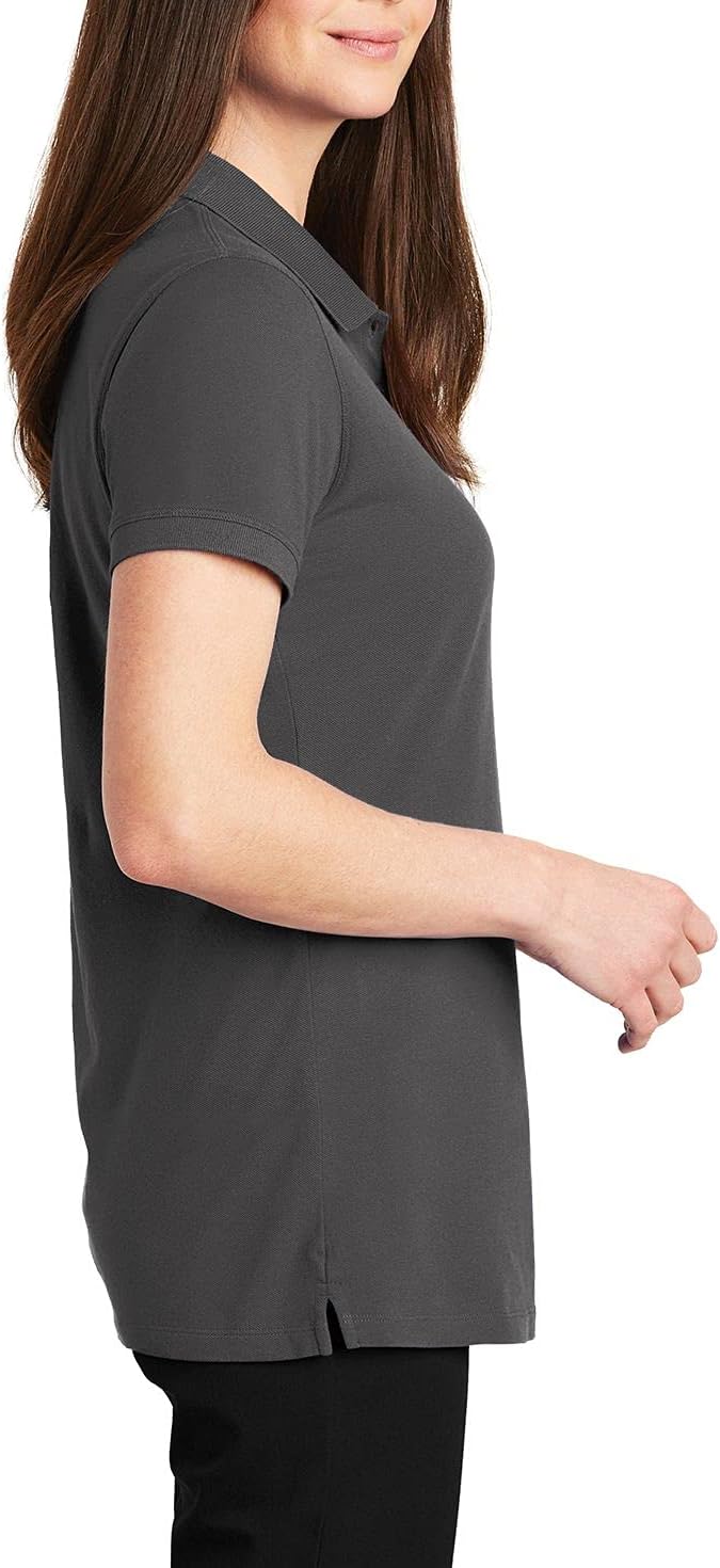 JustBlanks Womens Short Sleeves Polo Shirt Performance Lightweight Athletic Golf Polo Shirt for Women