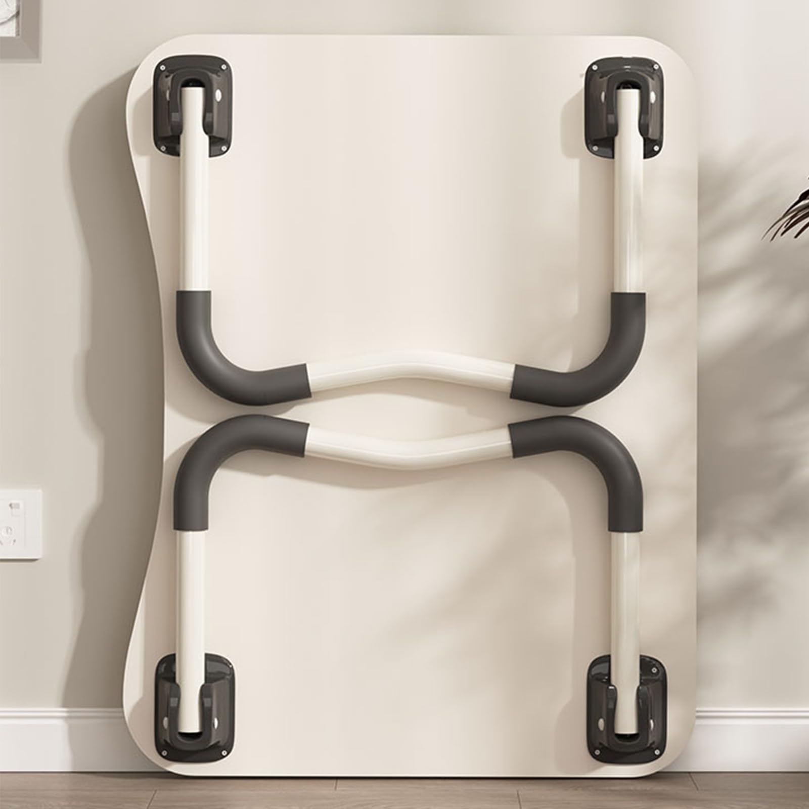 Tavolino Pieghevole con Porta Bicchiere E Leggio for Tablet, 60x40 Cm Salvaspazio, Facile da Trasportare, Ideale for Soggiorno, Camera, Aree Relax E Smart Working(Black,60 * 40 * 28cm)