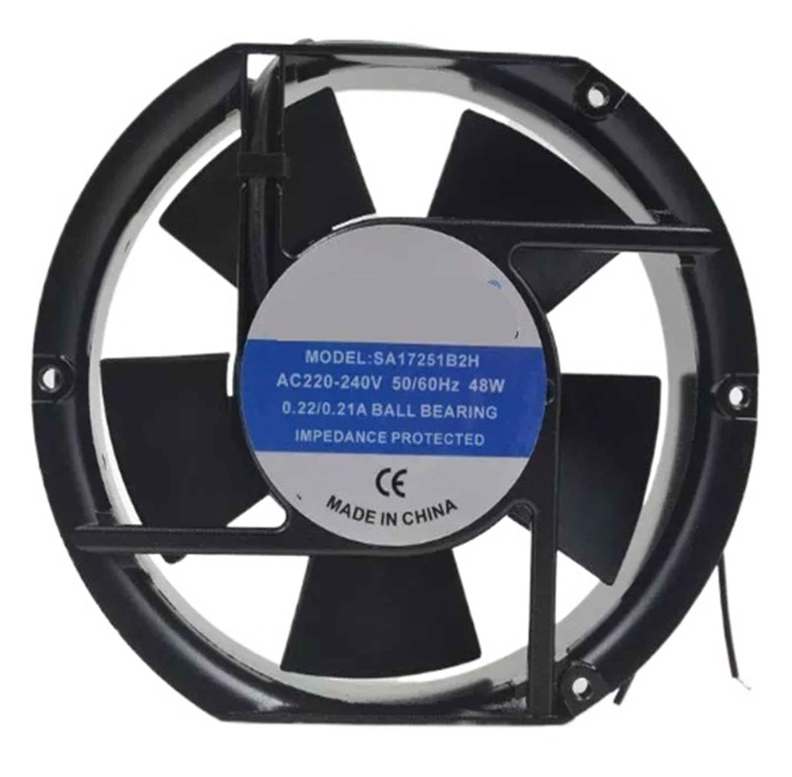WESAWQGH AC SA17251B2H cooling fan 220V 48W 0.22A(Lead type)