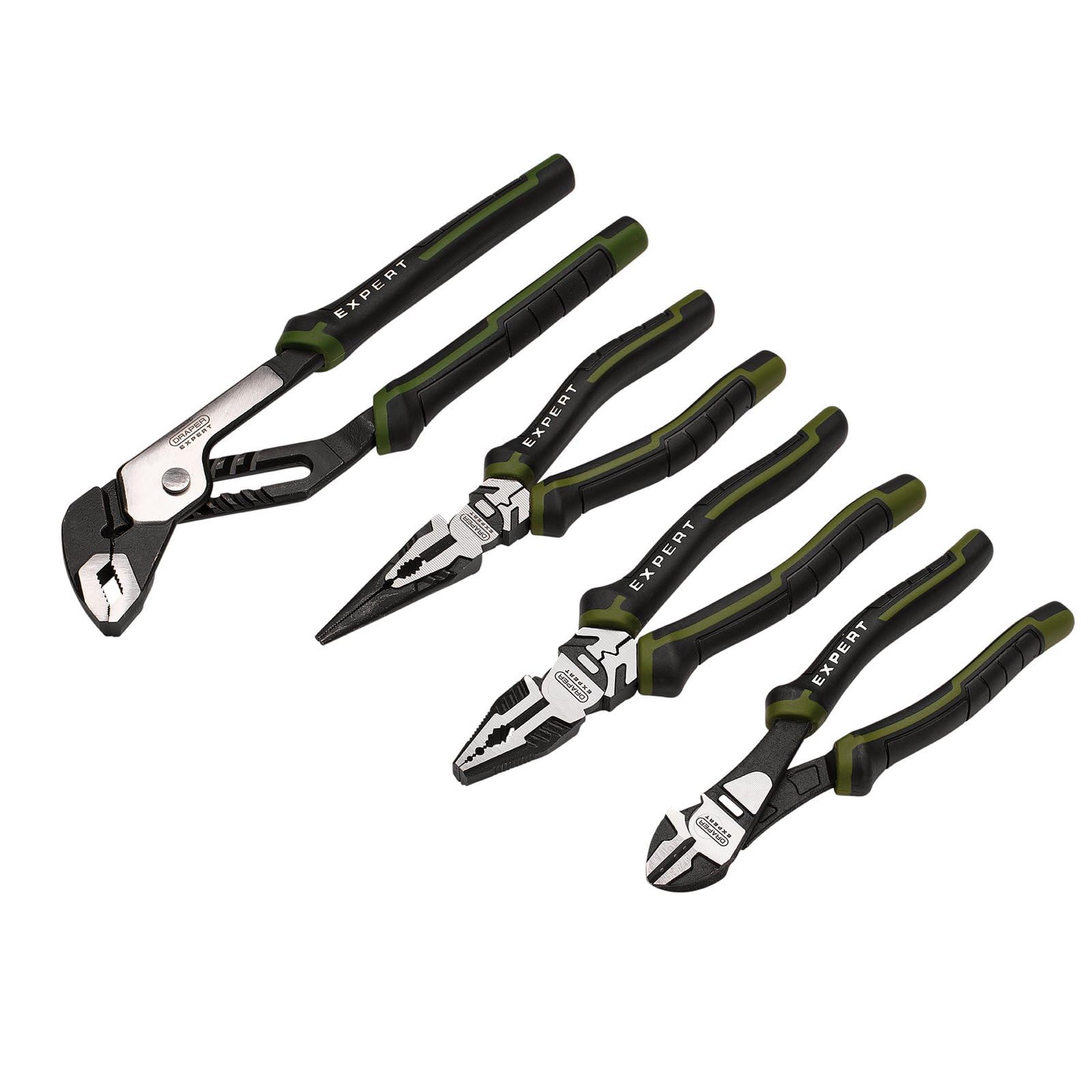 Expert 28539 Expert High Leverage Pliers Set with Water Pump Pliers (4 Piece)
