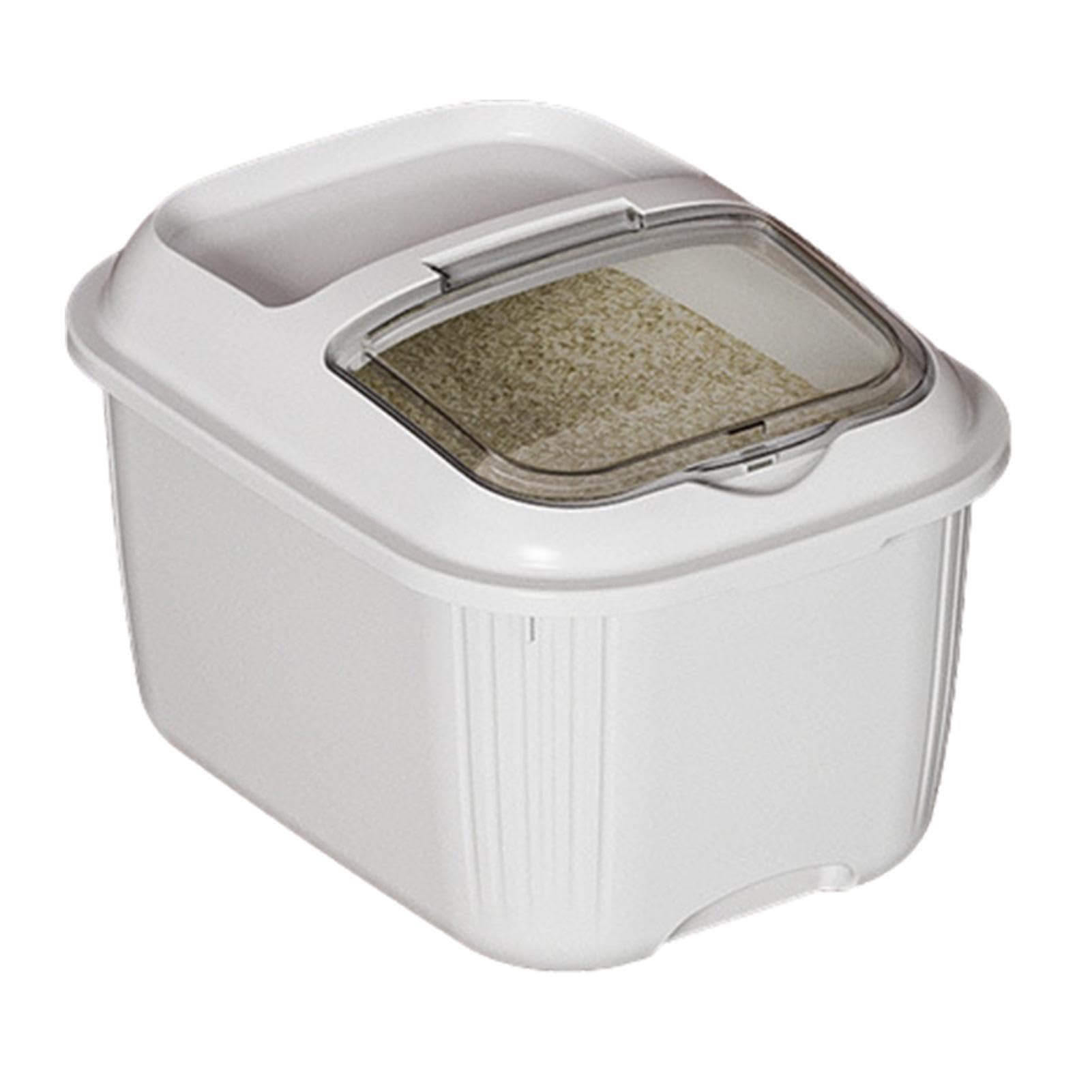 Amazon.co.jp: 穀物ディスペンサー 1/3個 - キッチン収納ボックス 蓋