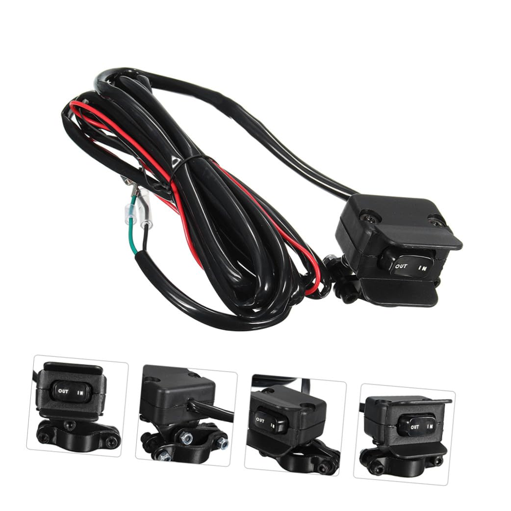 Utv Switches Rocker Handle Bar Switch Electric Winch Controller Off-Road Modification Control Lightweight Compact