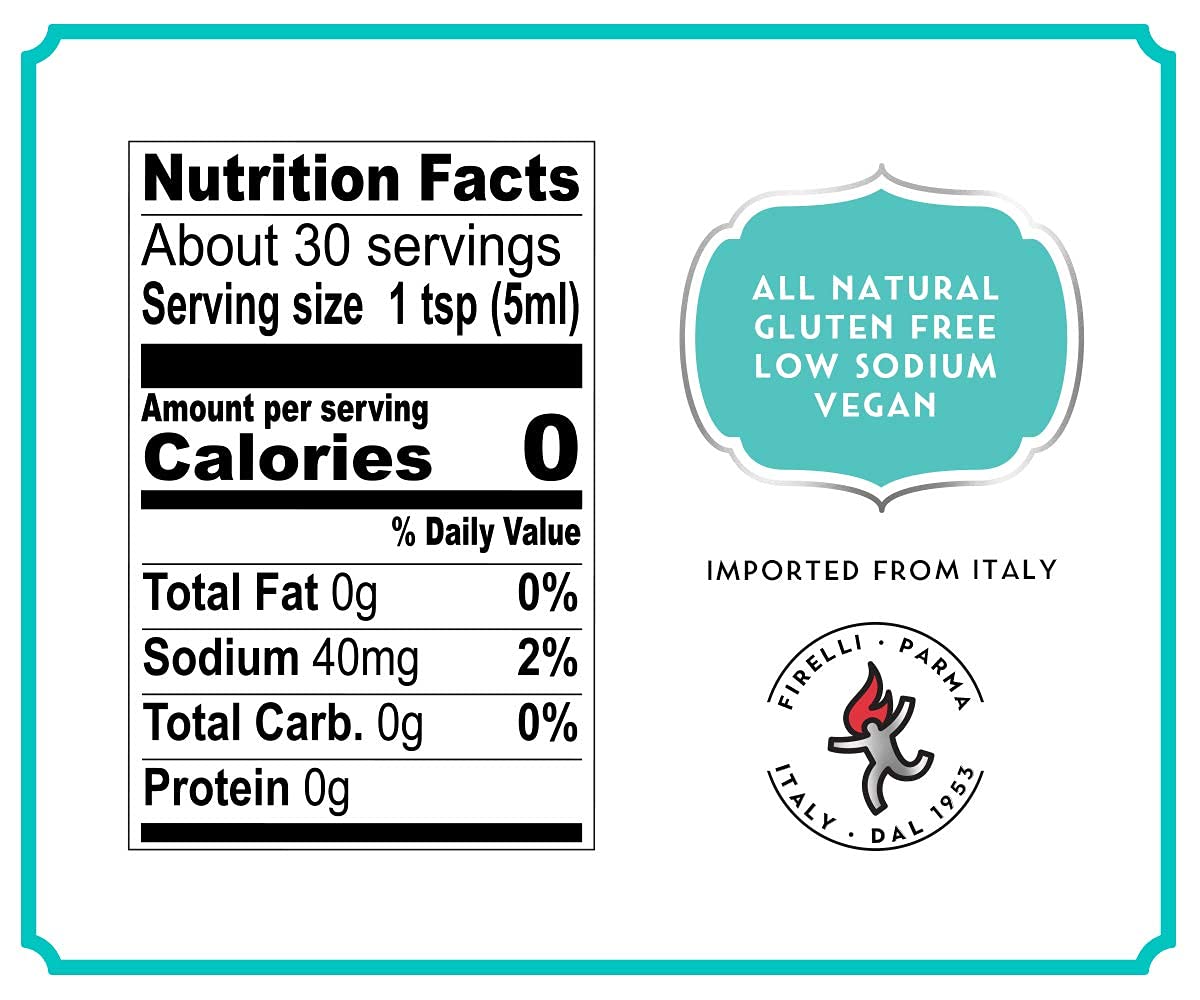 FIRELLI Italian Hot Sauce | 5oz Bottle (Pack of 6) | Perfect Kick for Pizza, Ramen, Eggs | Great Balanced Flavor, Gluten Free, Keto, All Natural, Made in Italy With Calabrian Chili Peppers