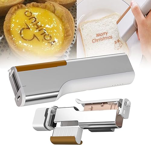 HENGMA Impresora de alimentos Impresora de impresión de inyección de tinta de mano Impresora portátil Entrada de mano Café Pan Galleta Pastel de