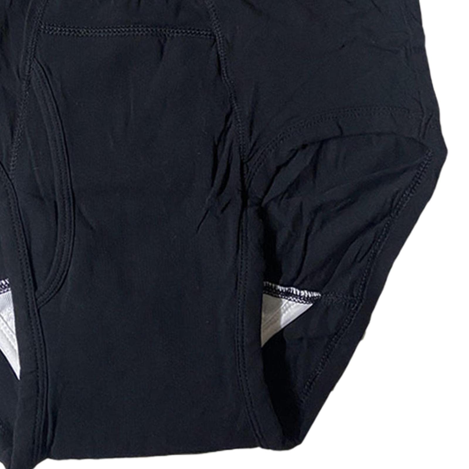 2 zestaw męskich pieluch na nietrzymanie moczu szczelne nadające się do prania wygodne na nietrzymanie moczu czarne 2XL, 2XL 40 ml