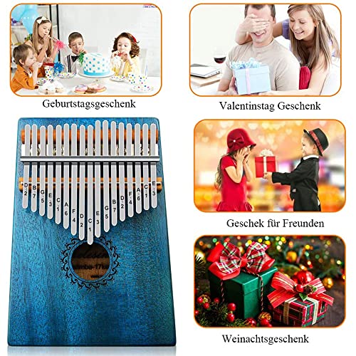FLSEPAMB Kalimba Piano à Pouce 17 Touches avec kit D’apprentissage Piano à Doigt, Instrument de Kalimba Cadeau Parfait… - Les Beatles, Paul McCartney, John Lennon, RIngo Starr, George Harrison FLSEPAMB Kalimba Piano à Pouce 17 Touches avec kit D'apprentissage Piano à Doigt, Instrument de Kalimba Cadeau Parfait… – Image 5