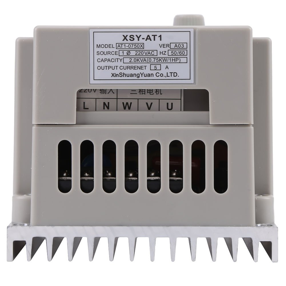 Amazon.co.jp: インバーター 0.75kW 単相入力三相出力 220V 小型設計