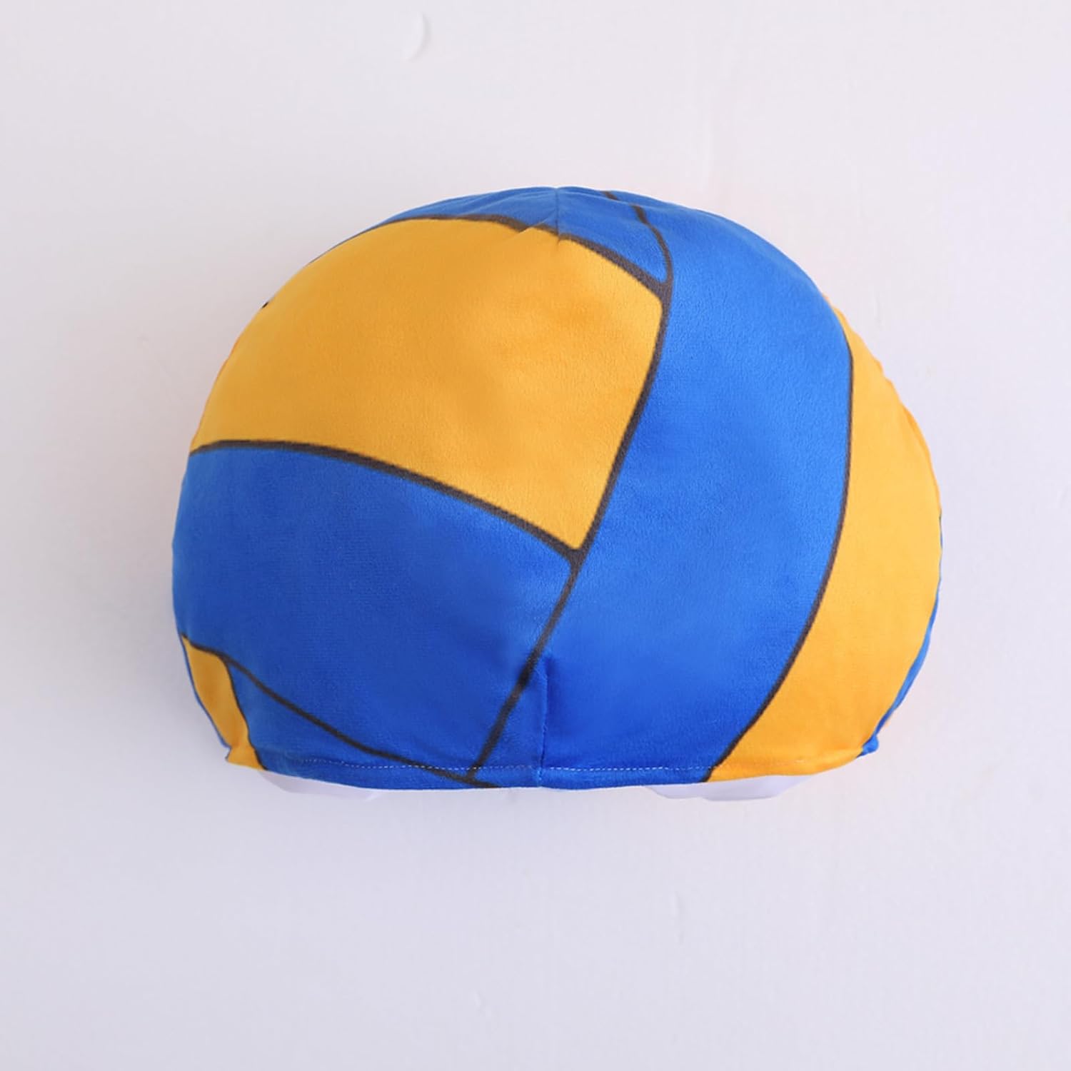 Volleyball Plush Warm Hat,Halloween,Christmas,Carnival,Birthday Party Dressing Headwear, Adult Role-Playing Headwear for Adults Blue