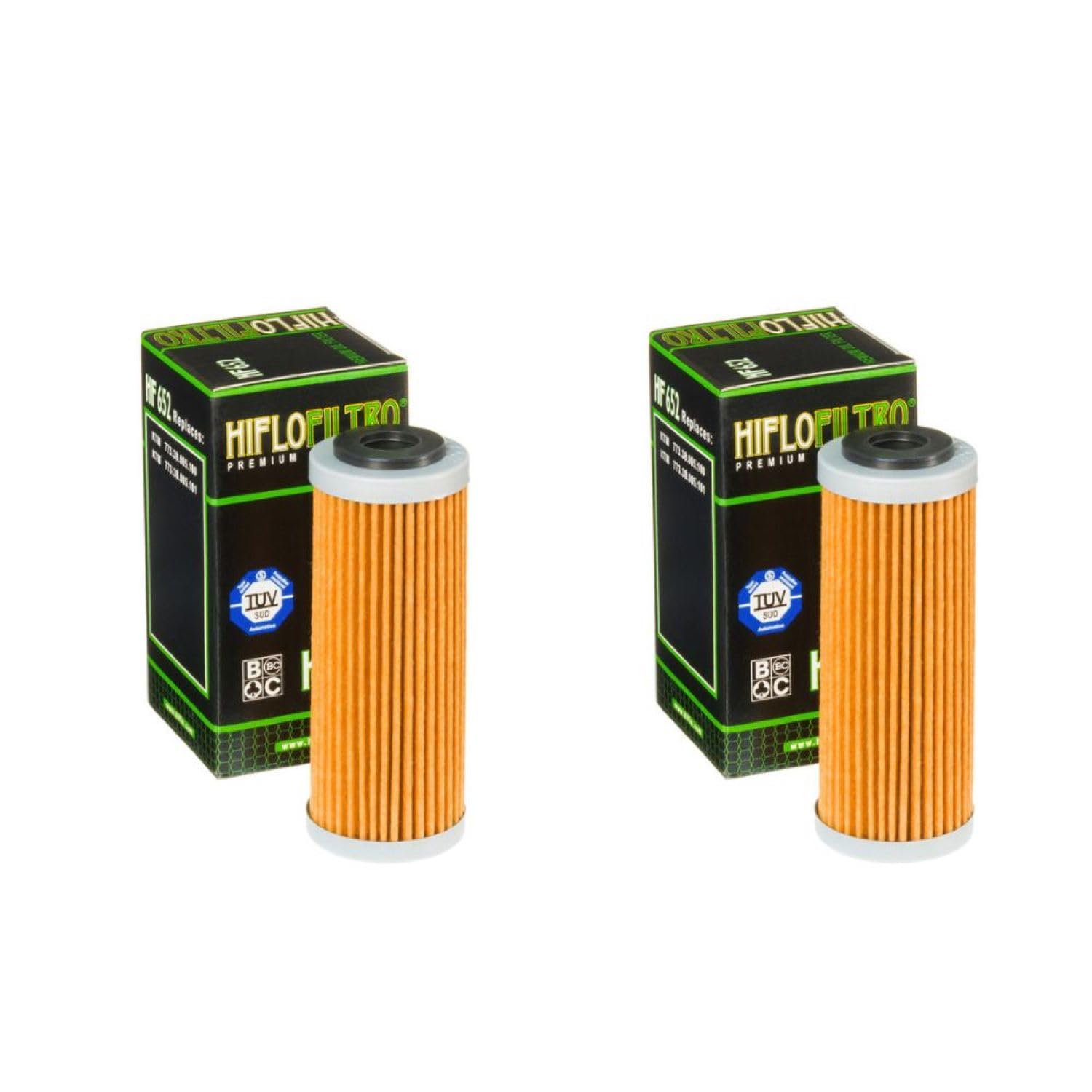 Set di 2 filtri olio compatibili con Husqvarna 450 FE 2017 2018 2019 2020