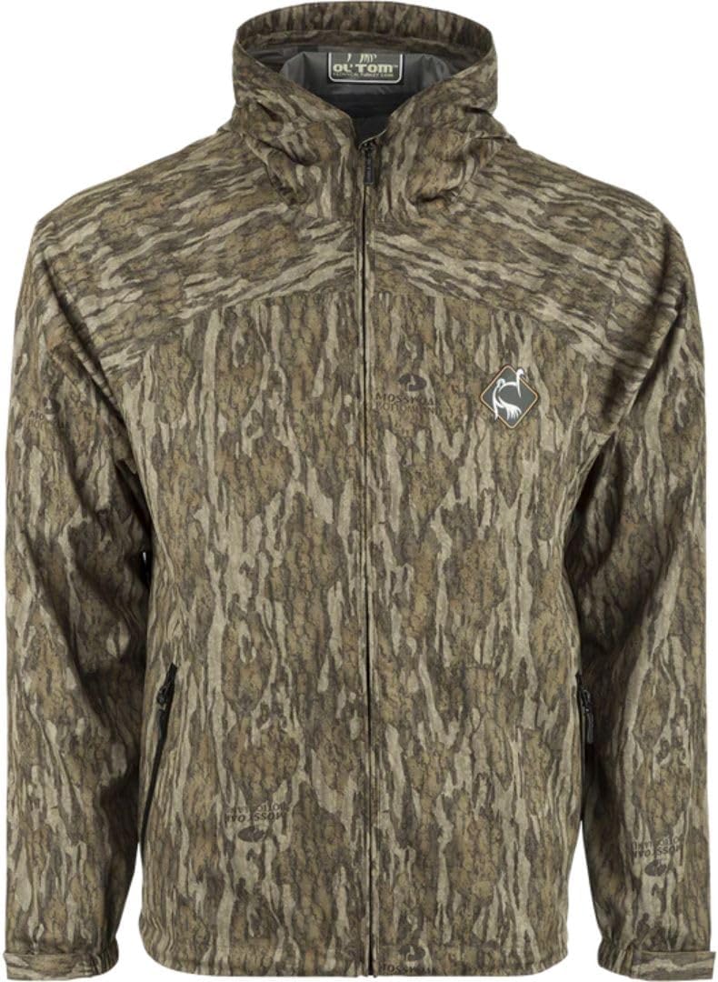 Ol’Tom Performance Quarter-Zip - Moisture-wicking Hunting Jacket for Men, Mossy Oak Camo, Breathable and Lightweight Pullover