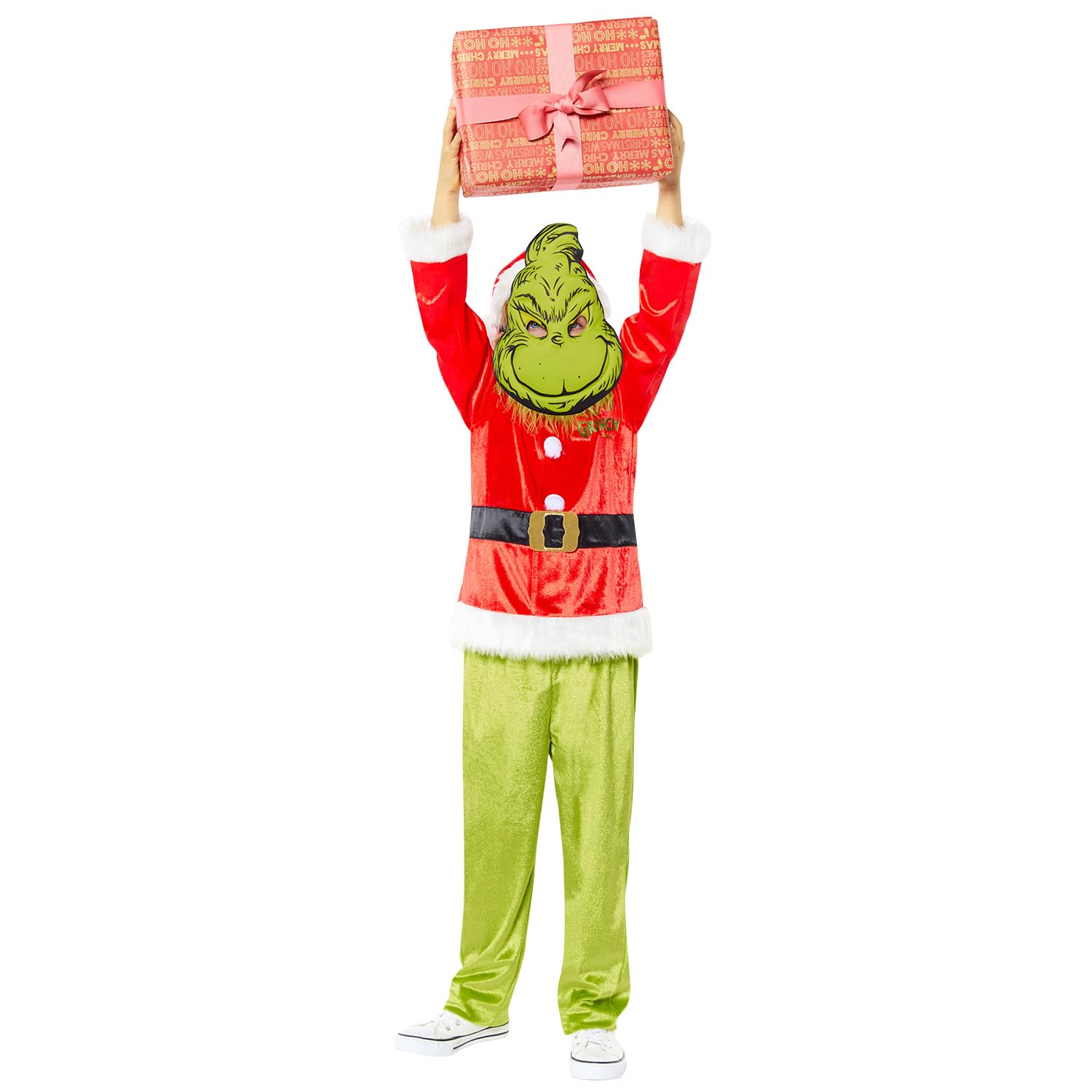 grinch christmas fancy dress Baby Girl's Christmas Grinch Costume Baby Girls Faux Fur Tulle Tutu Dress  and