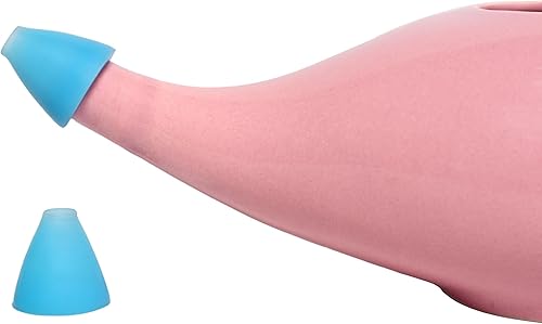 Miniatura 18 de HealthGoodsIn Neti Pot de cerámica, apto para lavavajillas, hecho a mano con 2 boquillas de silicona y sal para sinusitis - 7.6 fl oz de capacidad