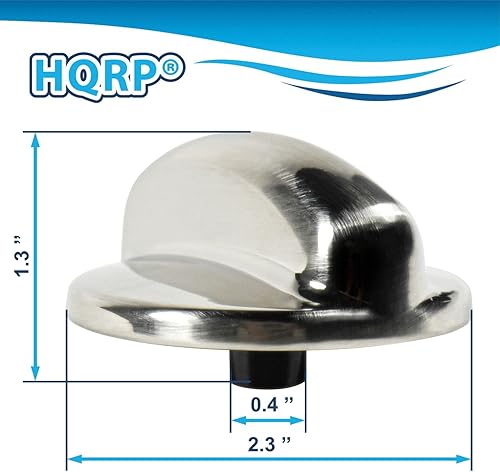 Miniatura 2 de HQRP Perilla de repuesto para quemador de superficie, control de estufa, compatible con General Electric GE, Hotpoint, RCA WB03K10303 WB03K10208