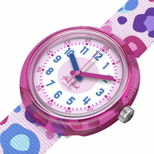 Flik Flak Girl Kids Watch Biosourced Quartz Waterproof Pastel Paradise3