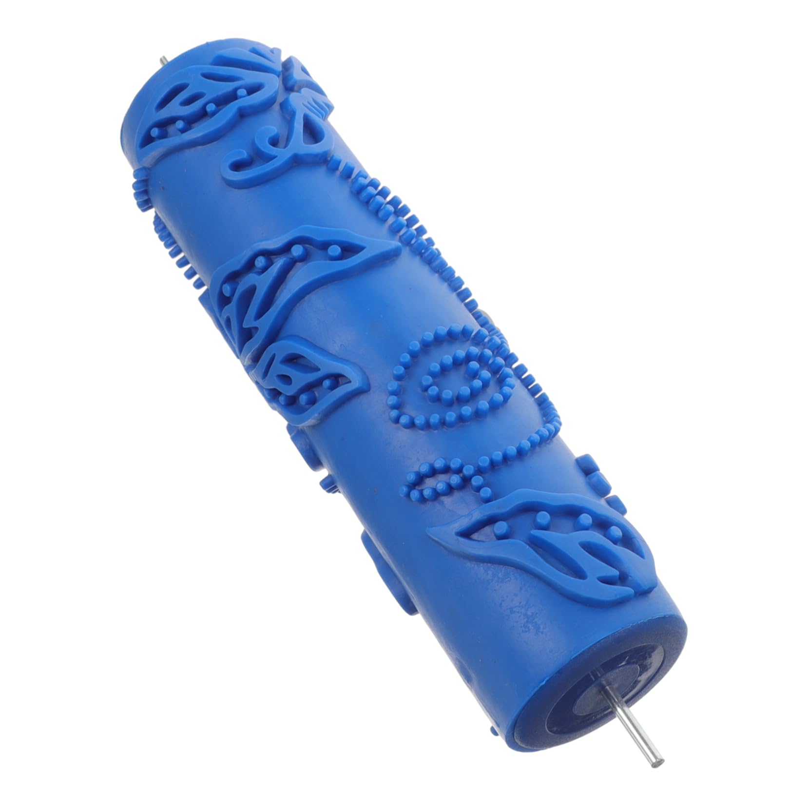 Operitacx 5 Stück Druckzylinder wandsticker tapetenkleister Wanddesign Wandfarbe Wandmalrolle geprägt malen texturiert gemustert Rollen für dekorative Texturwalze Gummiwalze lackieren Blue