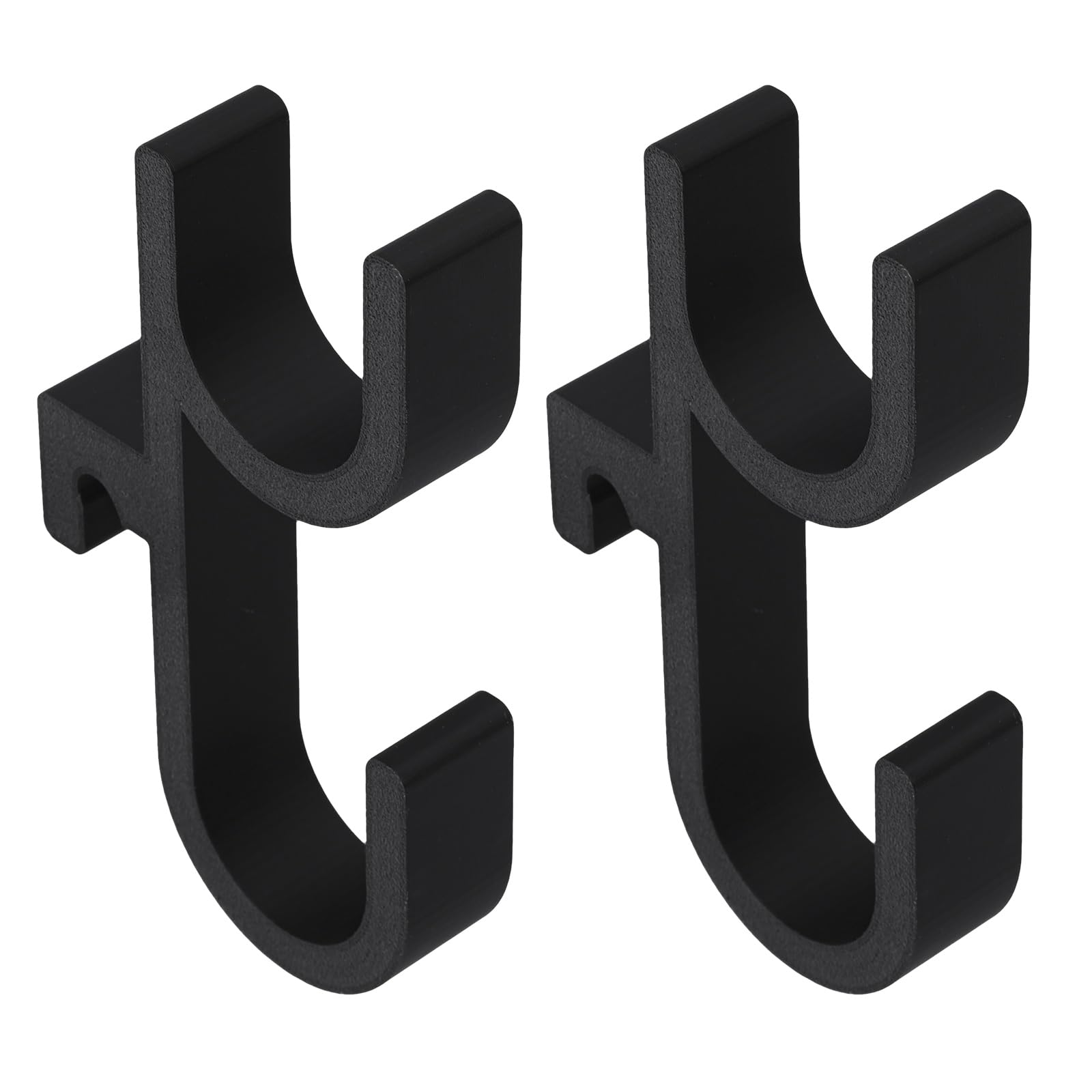 Sinbana 2pcs Universal Car Umbrella Holder, Black Car Trunk Umbrella Hooks No Drilling Installation Seat Hooks for All Vehicles