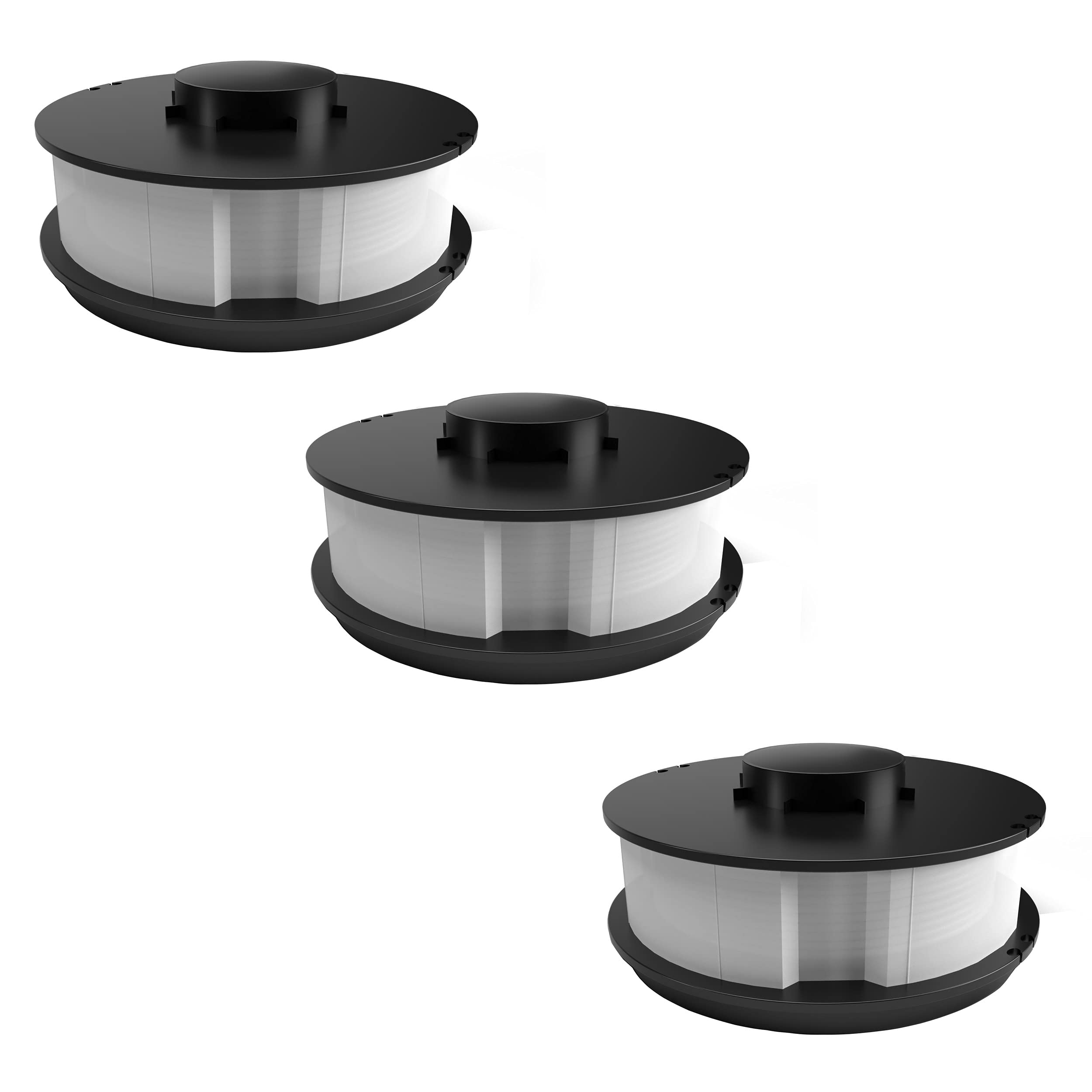 Rasentrimmer Ersatzspulen Set 3+1 Für ALDI Gardenline GLR 454 – Doppelfadenspule Mit 1,2 Mm Faden