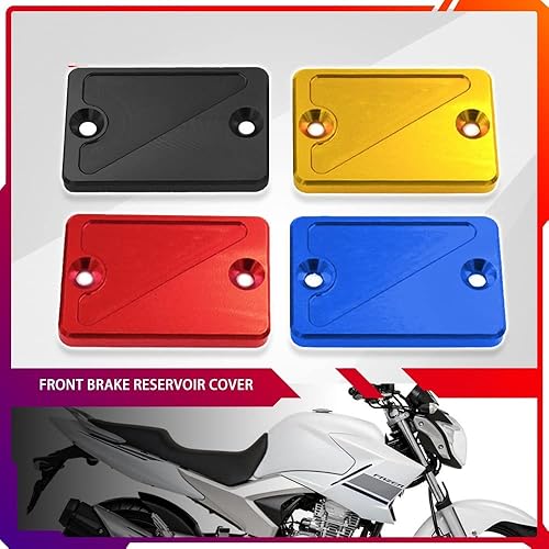 Miniatura 2 de Cubierta de depósito de freno delantero de motocicleta/apto para Yamaha WR XT YBR 250 660 R X WR250 XT250 XT660 CNC tapa de cilindro de líquido de