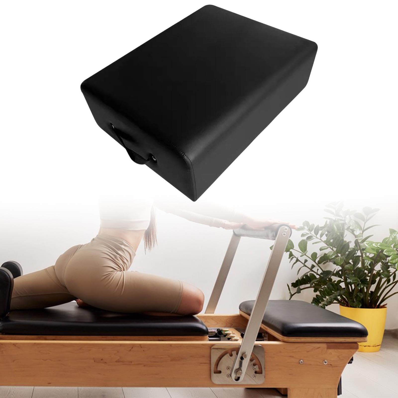 KESOTO Pilates Reformer Sitting Box Training Equipment Box Weiches tragbares sitzendes Pilates -Accessoire für Trainingsstrecken