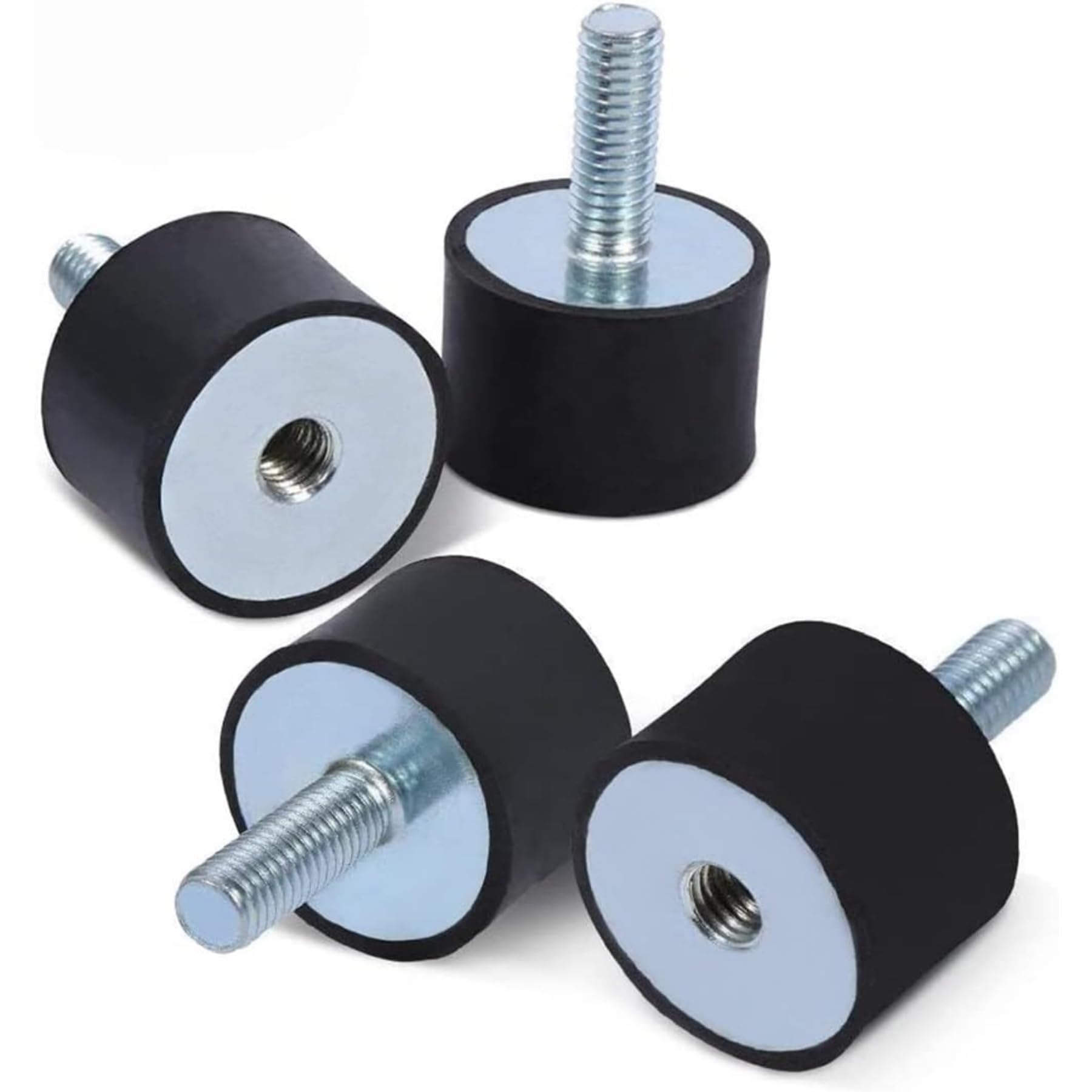 Silentblock VD, 4 Silentblock Antivibrations-Gummidämpfer, VDM8 Anivibrations-Gummiisolatorhalterungen, automatischer Antivibrations-Schalldämpferblock (VDM8 30x20)
