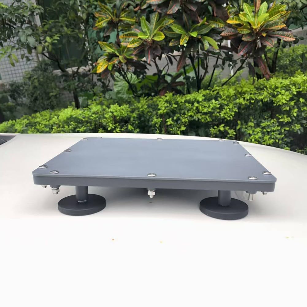 Soporte magnético de aluminio para Starlink Mini, incluye funda protectora contra la intemperie, 4 imanes de fijación robusta con cubierta de policarbonato resistente a los rayos UV, color