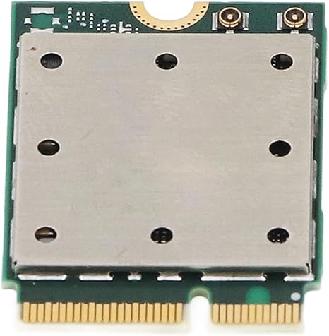 QCNCM865 Wire Less Network Card Module, 2.4G 5G 6Ghz Triple Band M.2 Bluetooth 5.3 WiFi7 5.8Gbps Desktop Wire Less PCI E WiFi Adapter for 11