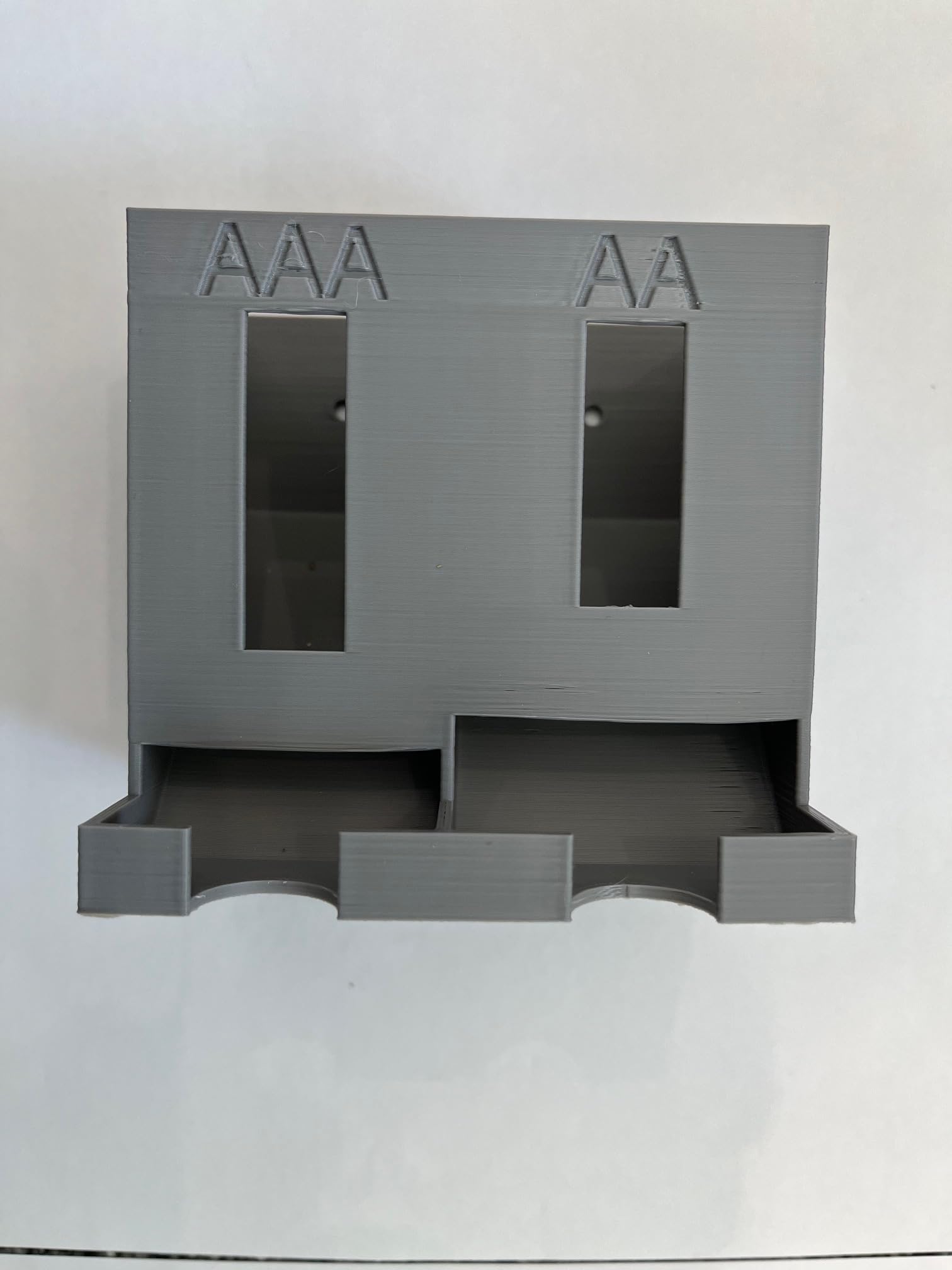 Battery Storage Organizer and Dispenser for AA AAA Batteries