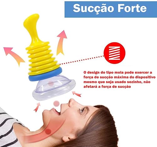 Dispositivo de Resgate de Asfixia por Engasgo Primeiros Socorros Adulto Infantil Kit Casa