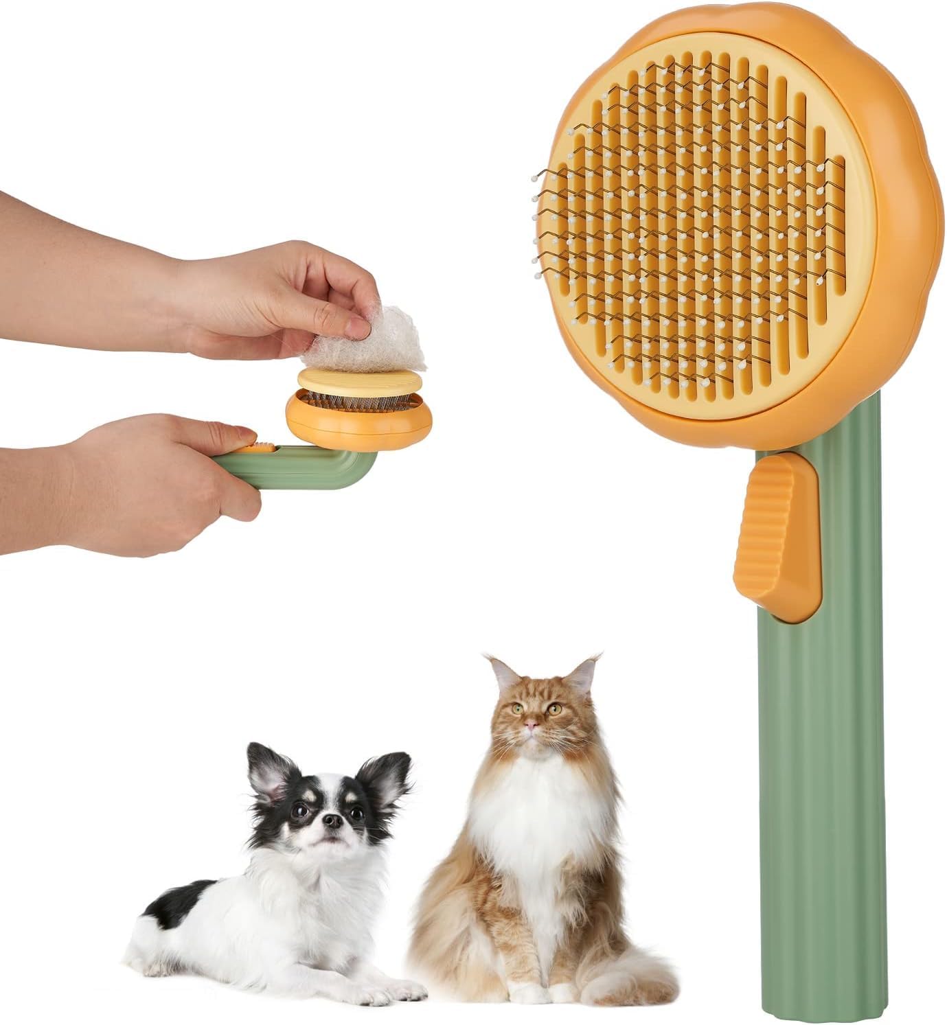 BYKOINE Pumpkin Comb Pets Pumpkin Cat Brush Comb For Pet Grooming Removes Hair Removal Pumpkin Design Cat Brush Comb Pet (B0CJ2T4L72) Amazon Price History, Amazon Price Tracker