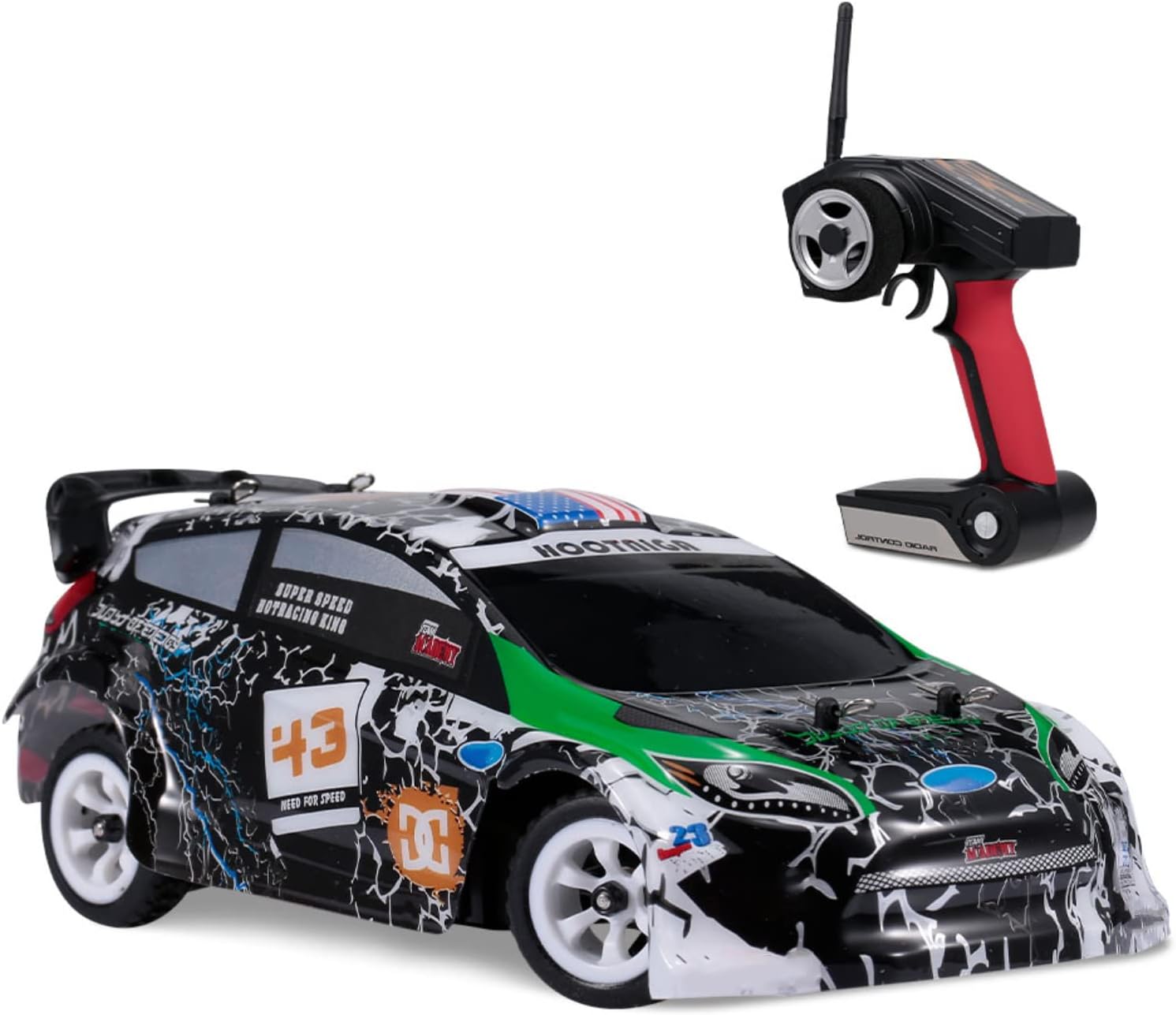 Goolsky WLtoys K989 Remote Control Car 1/28 RC Drift Cars 2.4G 30KM/H High Speed Race Cars 4WD RC Sport Racing Drift Car Teen Gift
