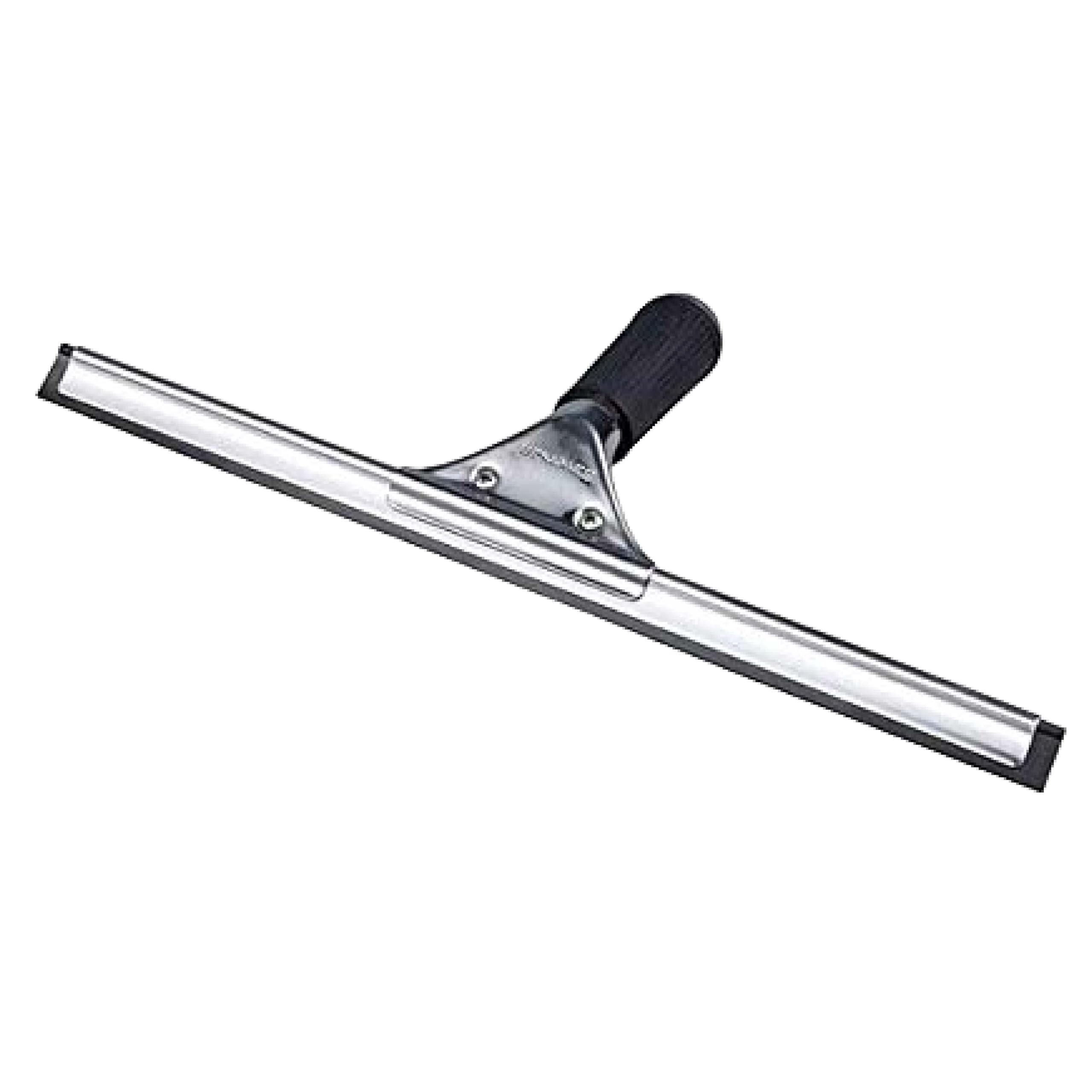 Bayersan Professional Window Squeegee Stainless Steel Wiper with Rubber Blade Windows Bathroom Shower Screen Cleaner Tiles Glass Cleaning Equipment (12 Inches)