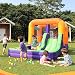 SYLOZ Castillos hinchables, trampolín de Castillo Inflable Grande, Parque Infantil, con Piscina...