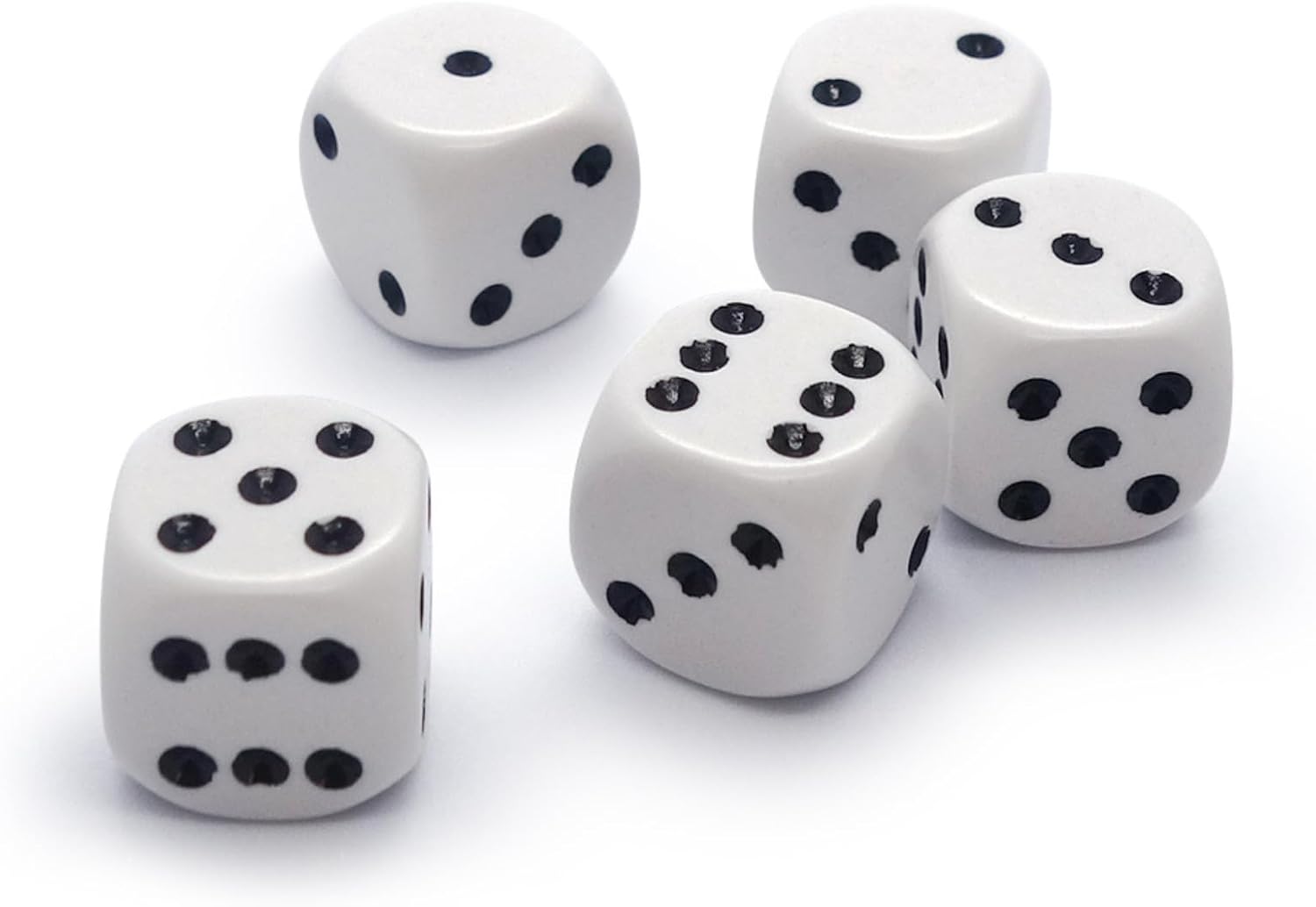 Yams 130010722 Ducal The French Game 5 Dice 18 mm Travel Game