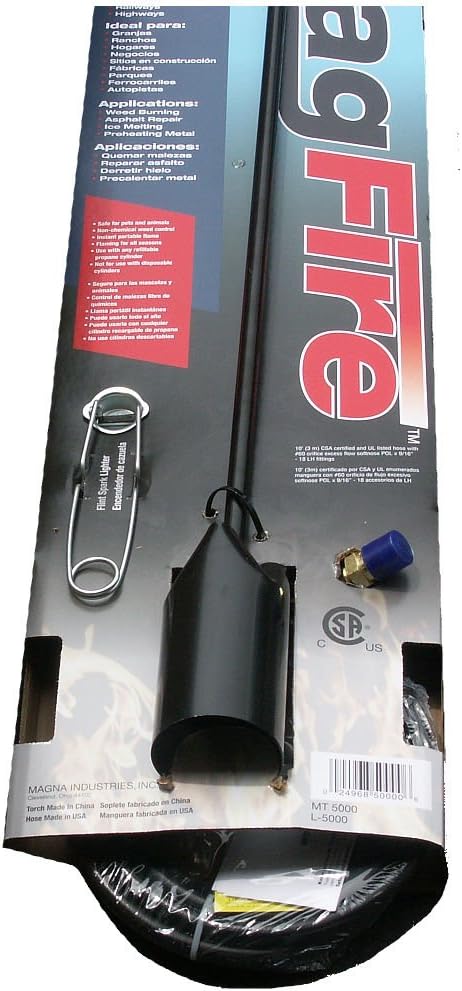 Mag-Torch MT 5000 500000 BTU Weed Burner, Black — vue 4