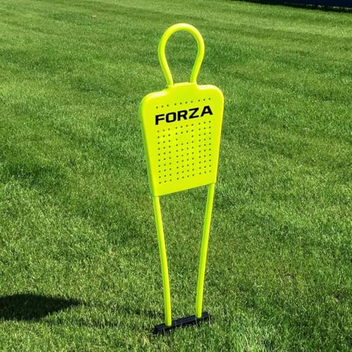 FORZA Mannequins d’Entraînement aux Coups Francs de Football [Mini/Junior/Senior] | Mannequins en PVC Renforcé avec Bases à Pointes | Équipement...