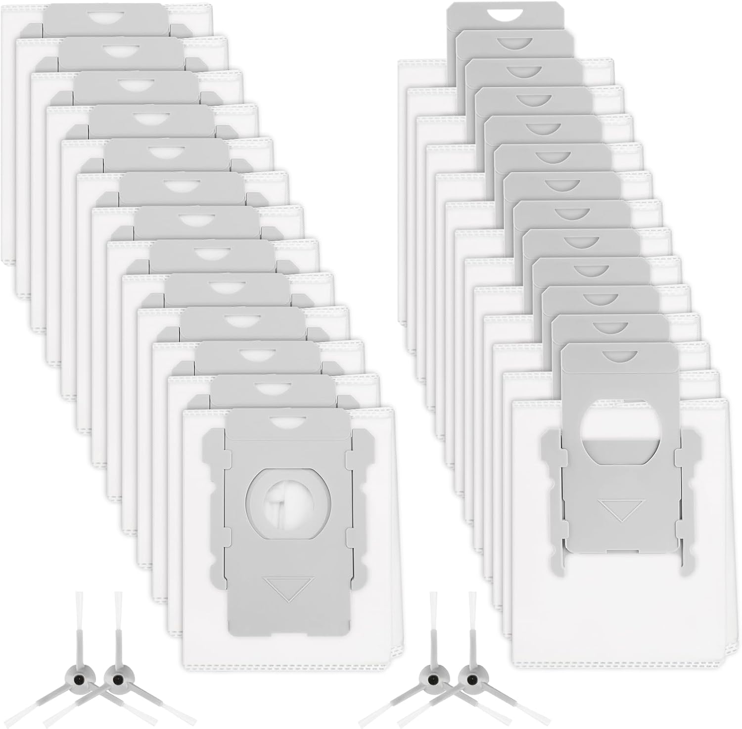 30 Pack Roomba Vacuum Bags Replacement - Compatible with iRobot Roomba i7+, i1+, i2+, i3+, i4+, i5+, i6+, i8+, j6+, j7+, j8+, j9+, s9+, Combo i5+, j5+, j7+, j9+ Clean Base Automatic Dirt Disposal