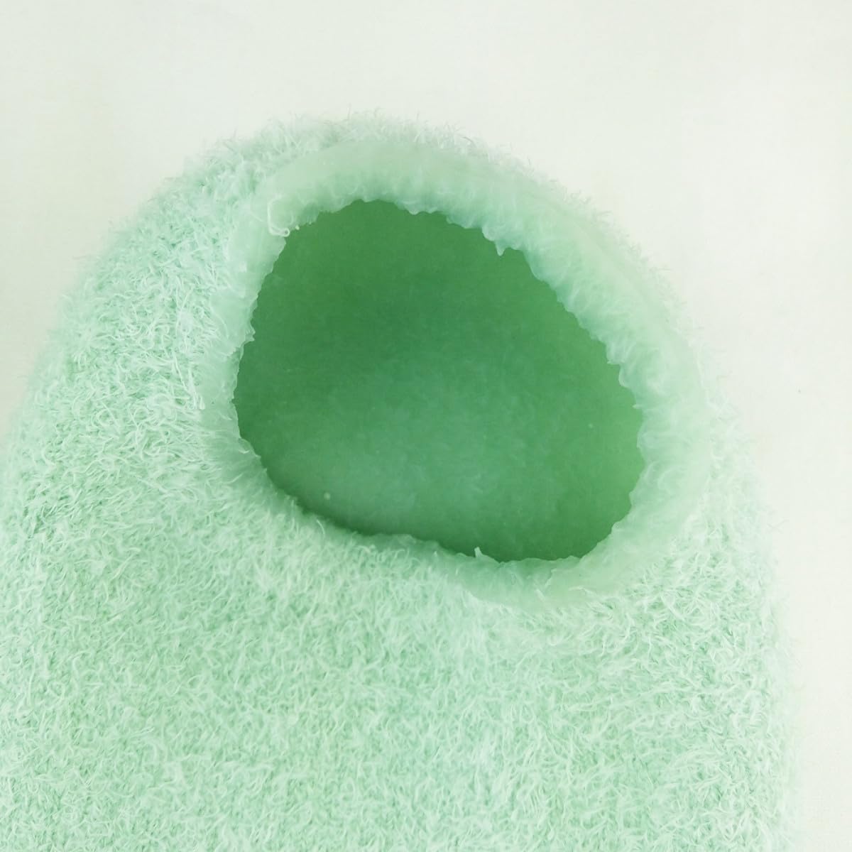Guantes Exfoliantes de Gel Verde para Manos y Pies, Hidratantes y Blanqueadores, Pack 2 Pares para Cuidado Spa, Funda Natural para Piel Seca y Callosidades, Cuidado Personal