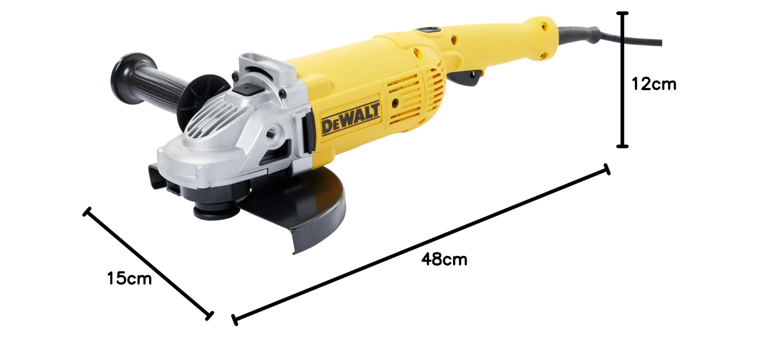 DEWALT smerigliatrice angolare 230mm 2200w, DWE492-QS