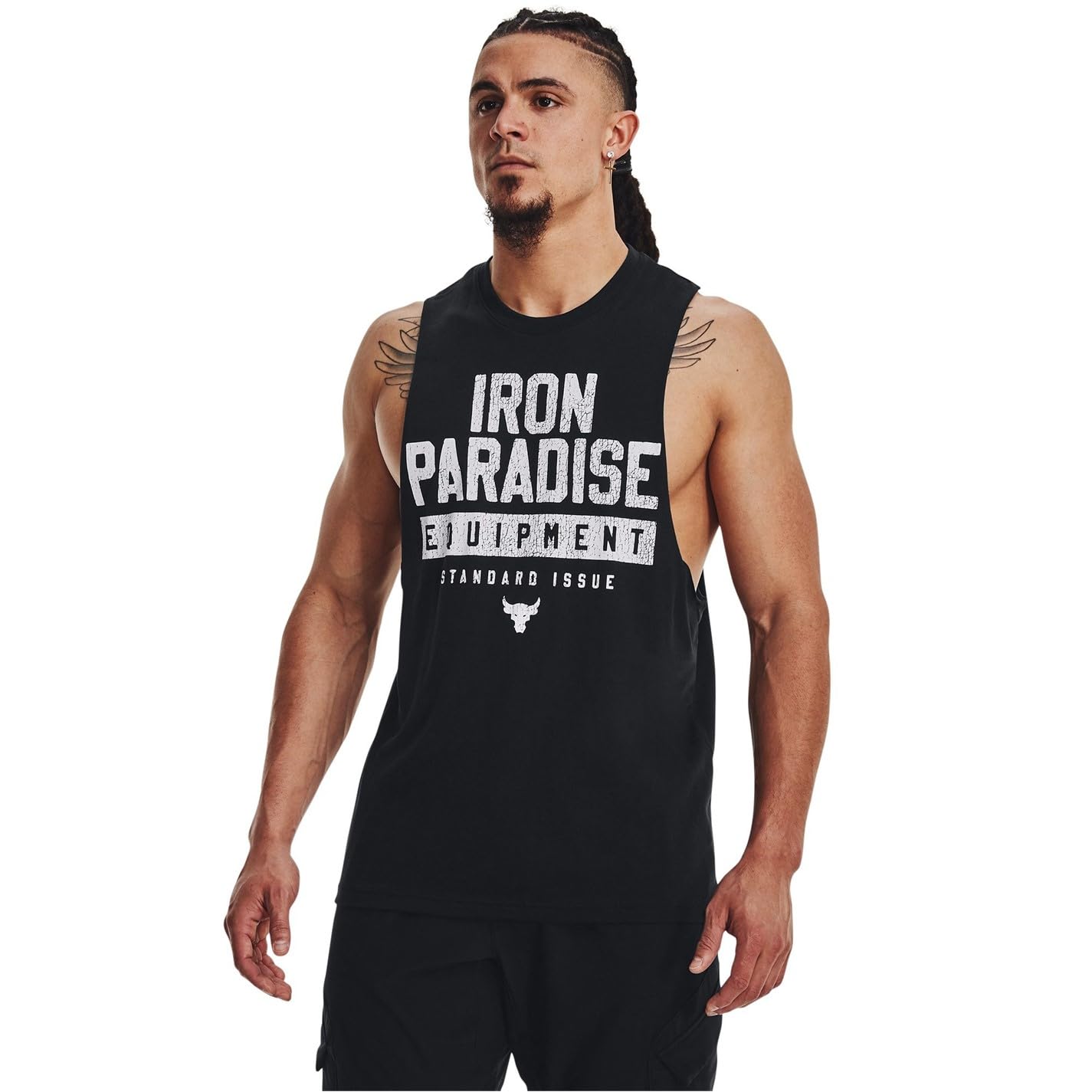 Under Armour Camiseta sin mangas Project R Iron para hombre
