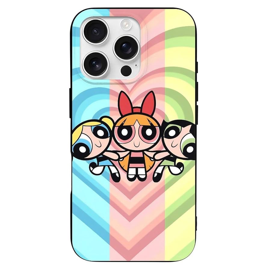 Amazon.co.jp: Iphone16 ケース パワーパフガールズ iPhone 16