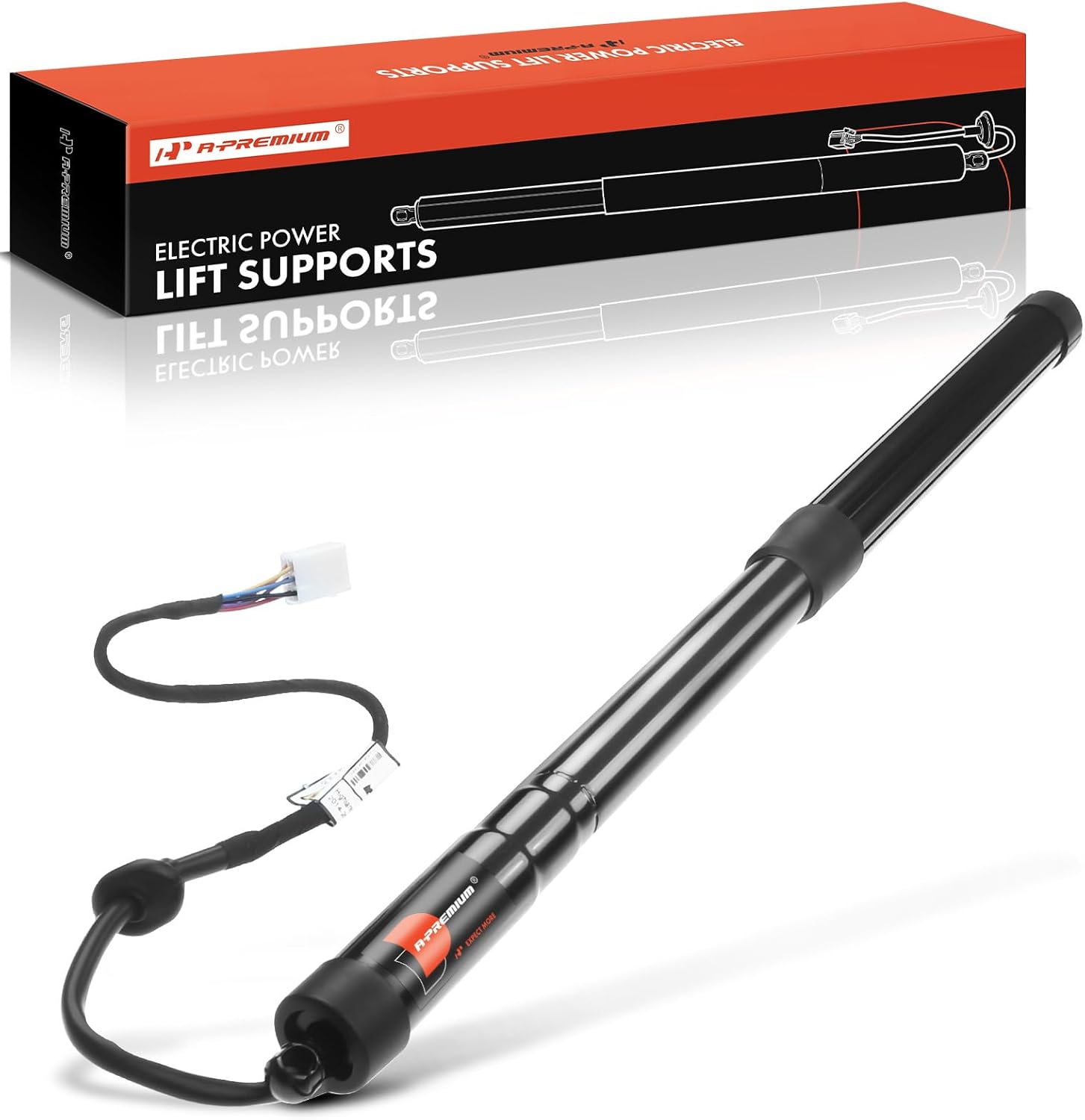 A-Premium Rear Left Power Hatch Lift Support Compatible with Toyota Highlander 2014-2019 Sport Utility Liftgate Actuator Without Audio System