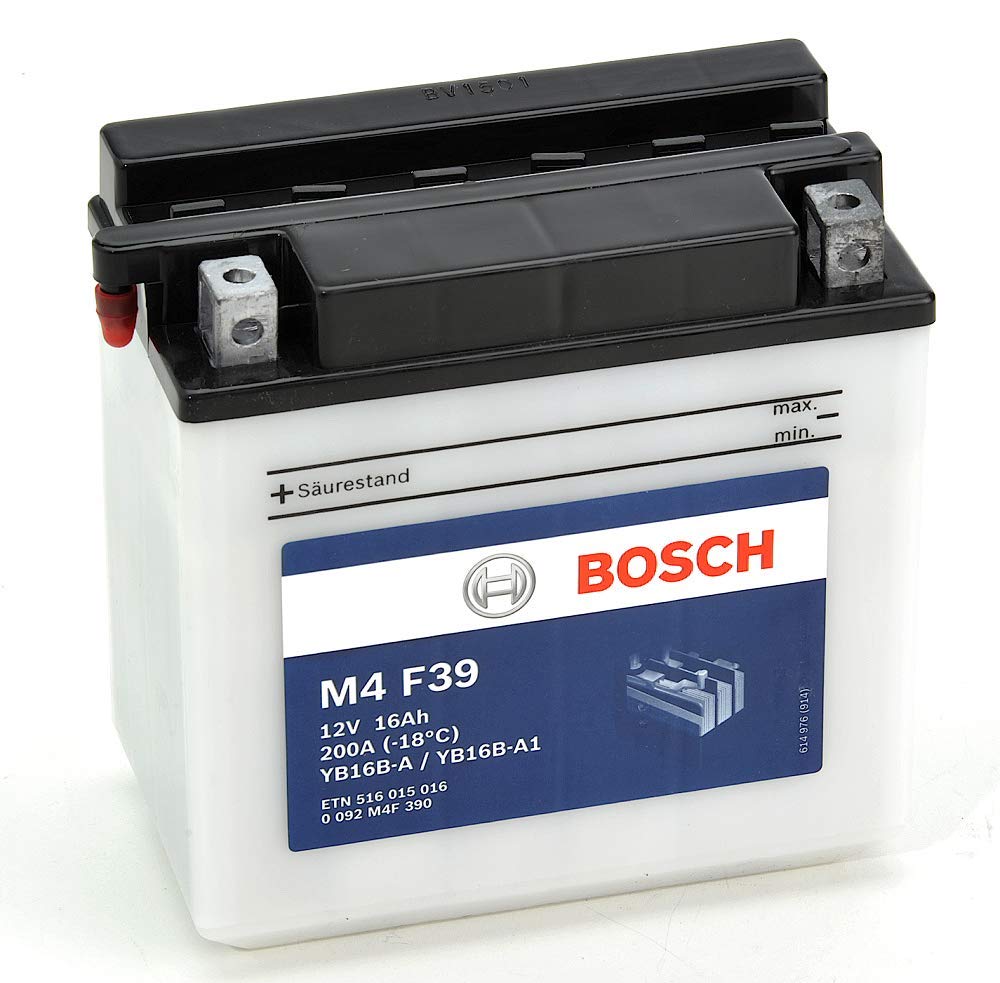 Batería motocicleta Bosch M4F39 12V para rutas largas y escapadas de fin de semana 4