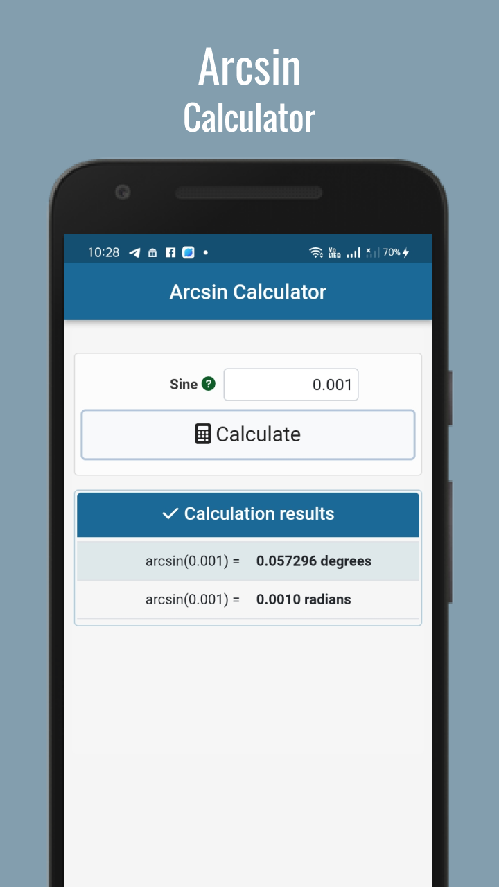 Arcsin CalculatorAmazon.inAppstore for Android